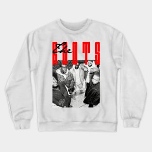 The Roots ••• Faded Style 90s Aesthetic Crewneck Sweatshirt